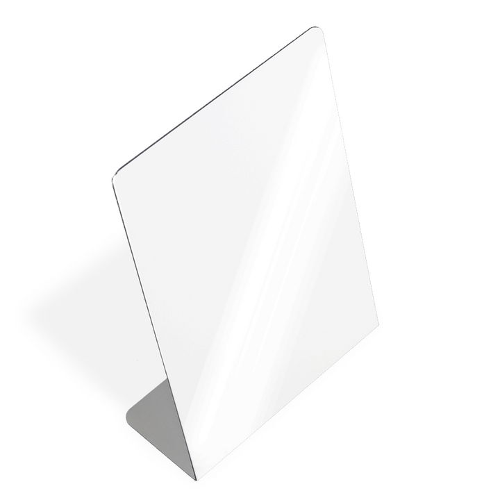 Duraluxe Glossy Aluminum Two-Sided Easel Frame